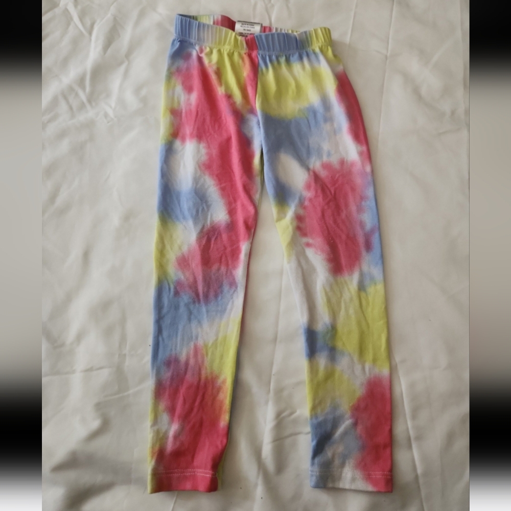 Sunset girls size 4 tie dye leggings #TT4